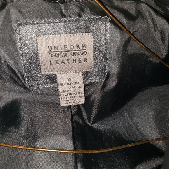 Black Leather jacket - Picture 3 of 4